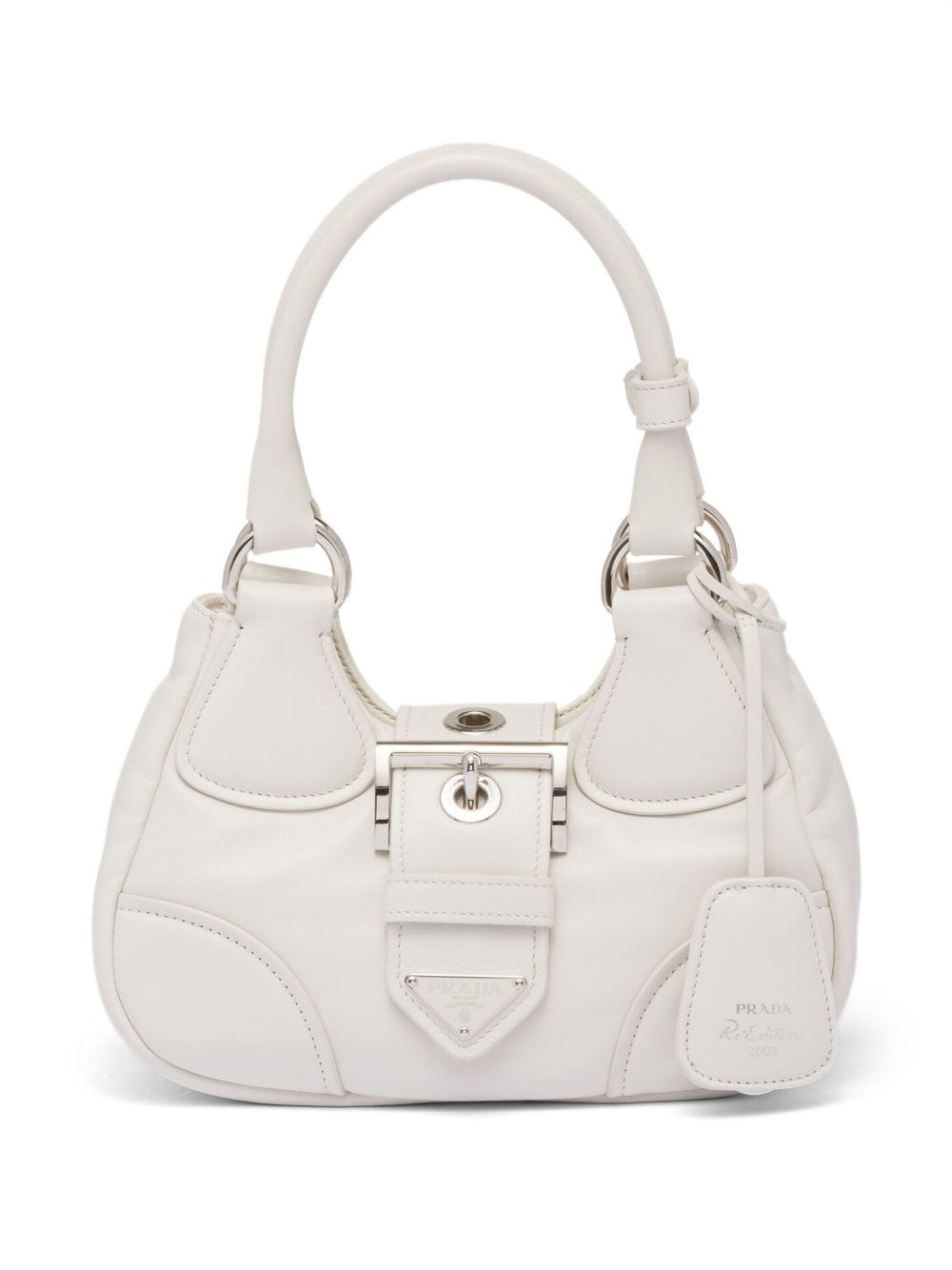 Pra*a moon padded nappa-leather mini bag