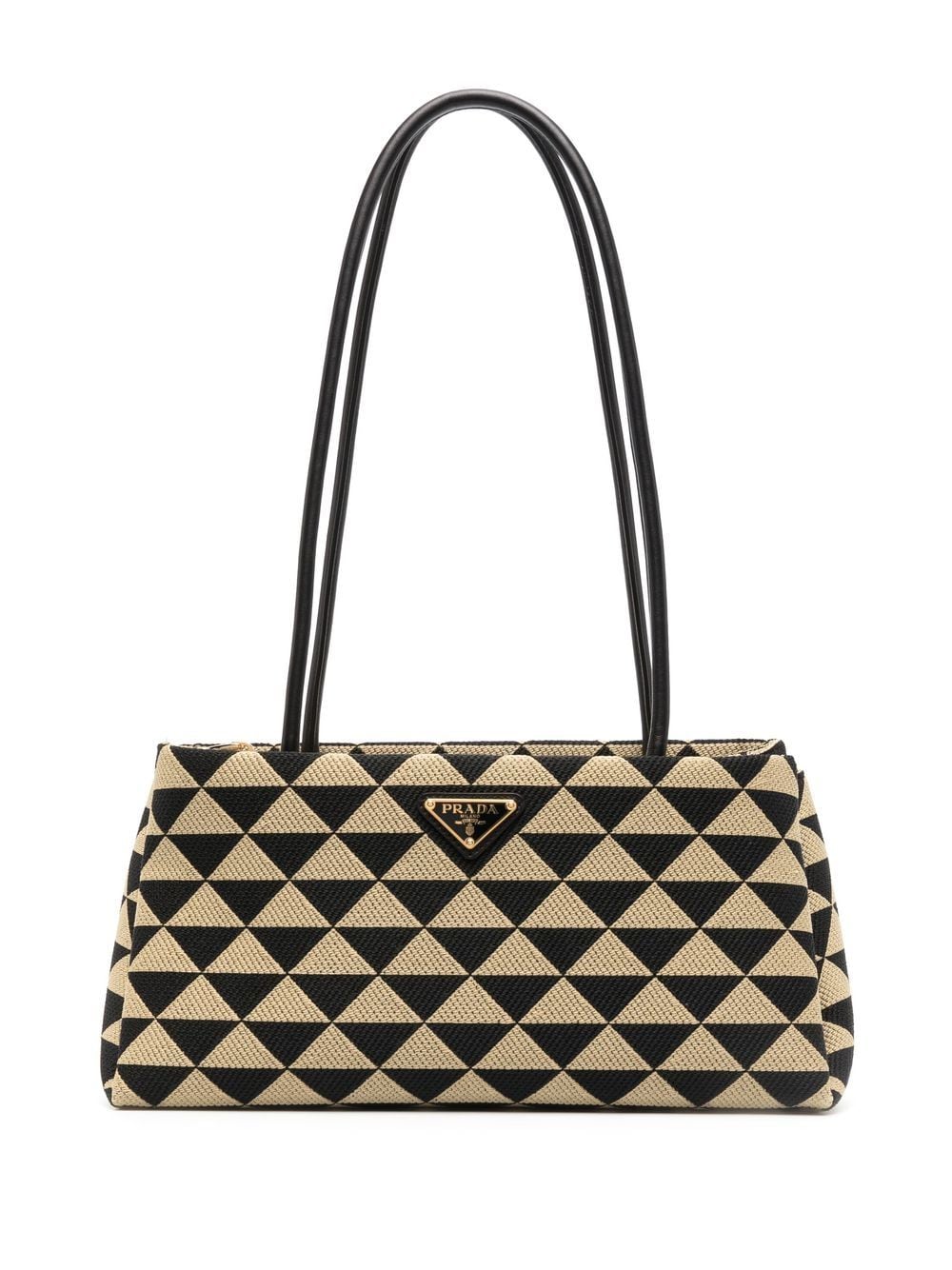 Pra*a symbole jacquard tote bag