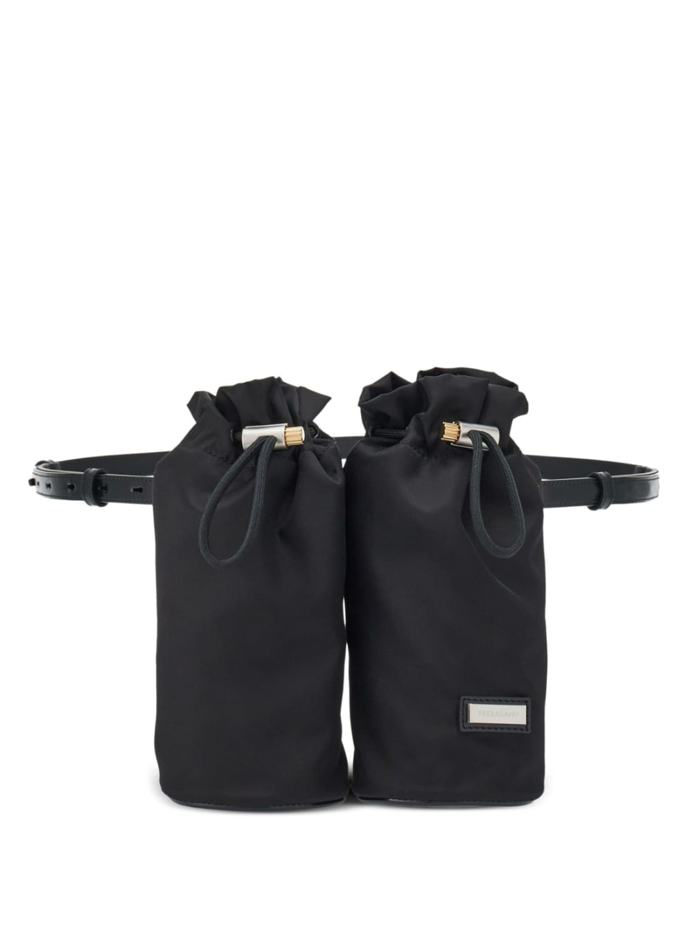 Ferragamo double-pouch belt bag