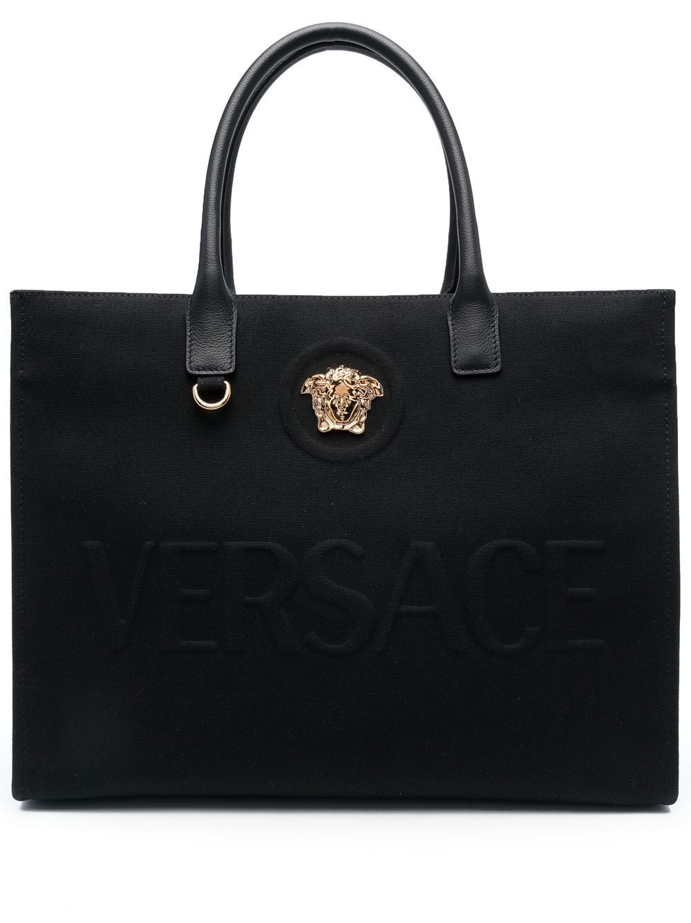 Versace La Medusa canvas tote bag