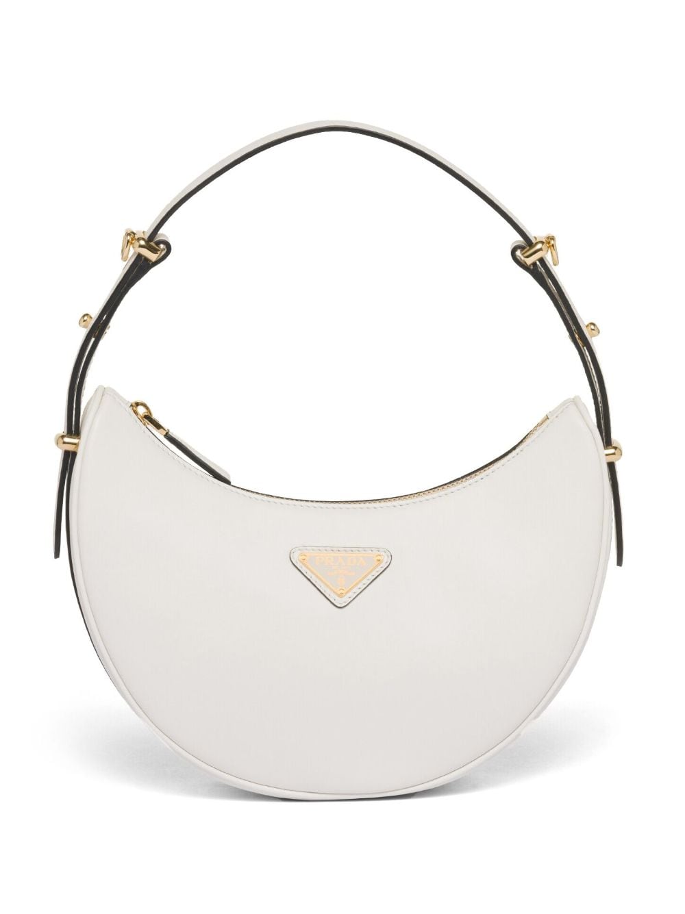 Pra*a arqué leather shoulder bag