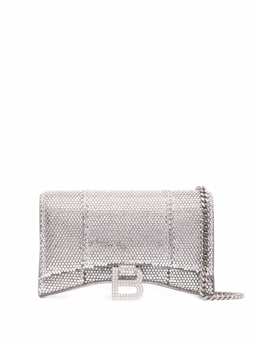 Ba*len*cia*ga crystal hourglass wallet