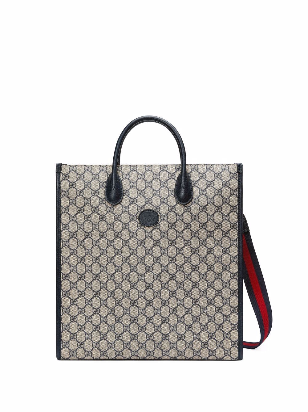 G*u*i gg-canvas tote bag