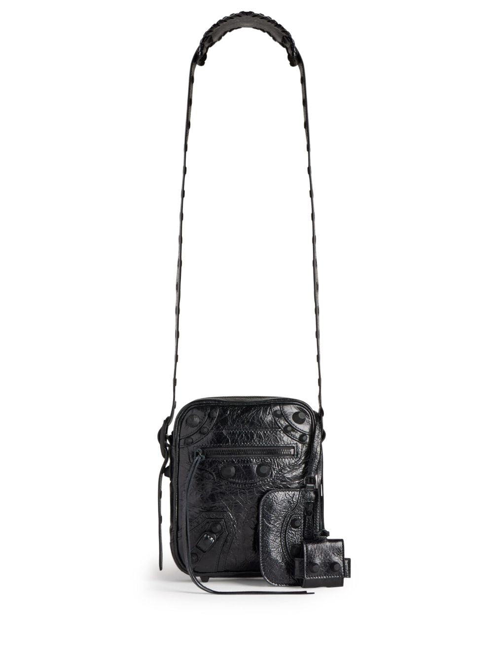Ba*len*cia*ga le cagole leather messenger bag