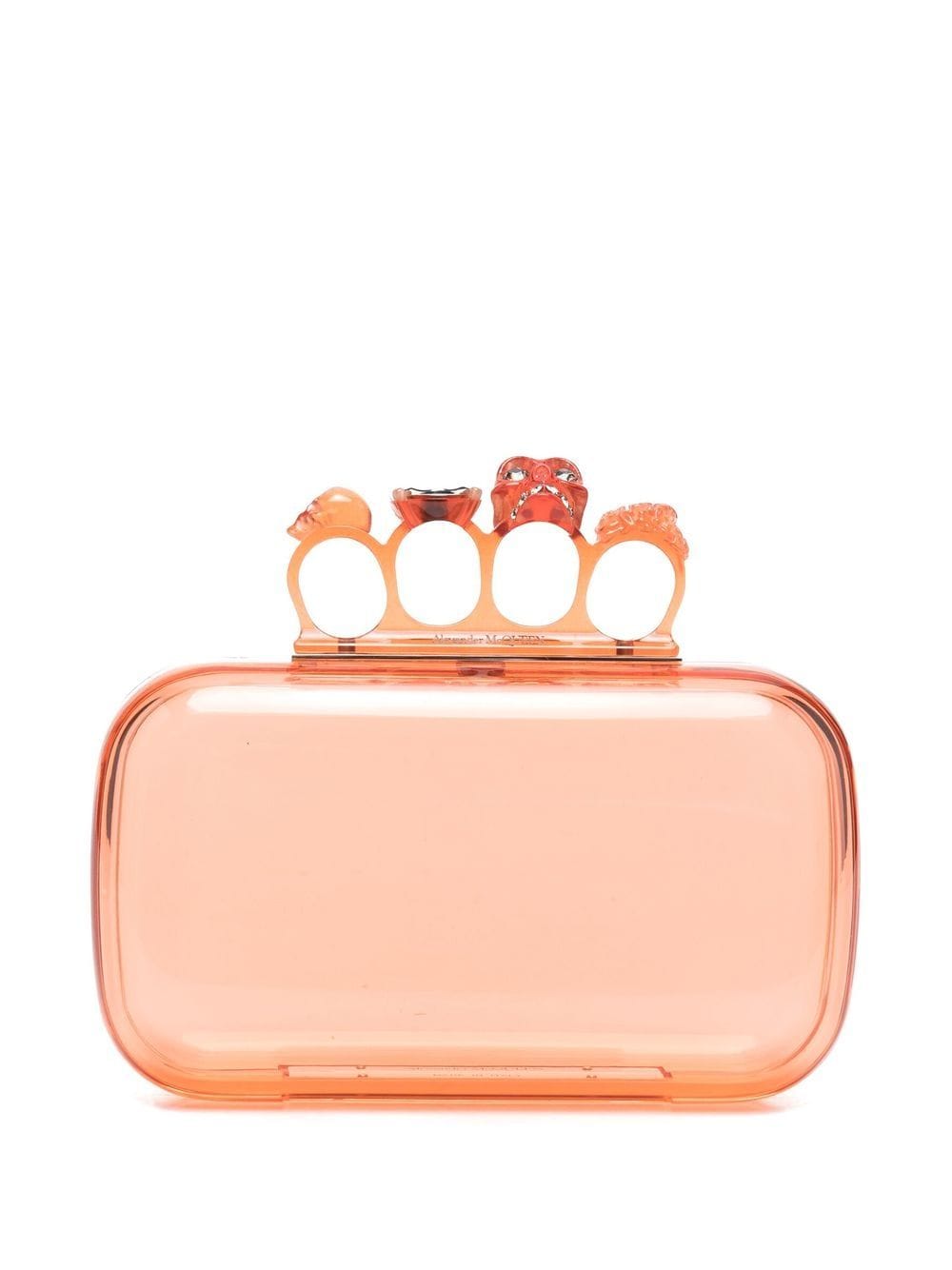 Alexander McQueen Four Ring clutch bag