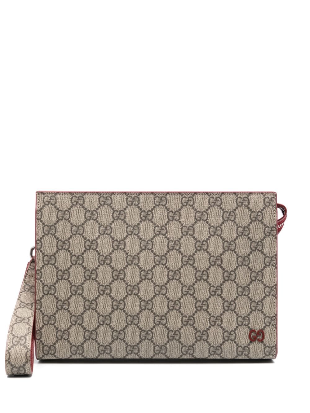 g*u*i gg S*p*e zipped clutch