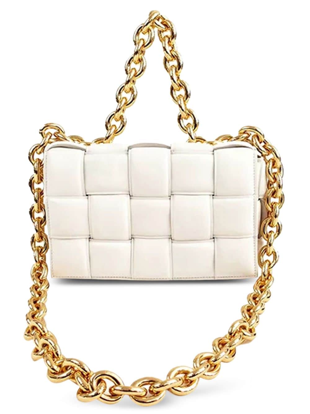 Bo*te*ga ve*ne*ta   padded cassette chain two-way bag