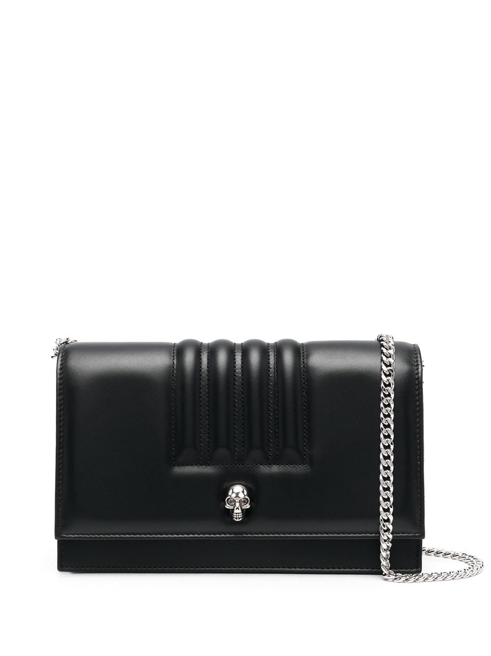 Alexander McQueen skull-stud padded crossbody bag