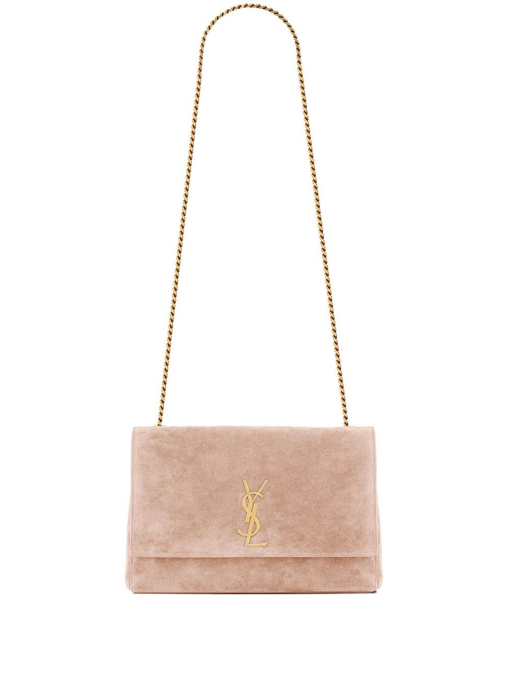Saint Laurent Kate monogram-plaque shoulder bag