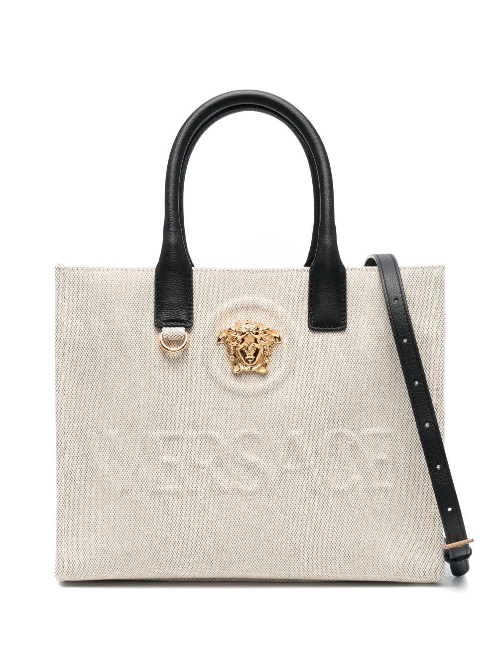 Versace La Medusa canvas tote bag