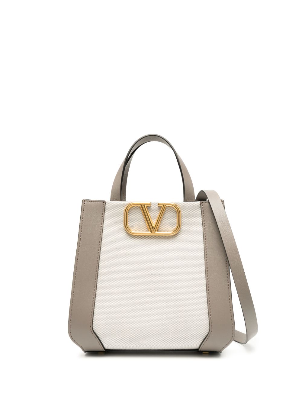 Valentino Garavani small VLogo canvas tote bag