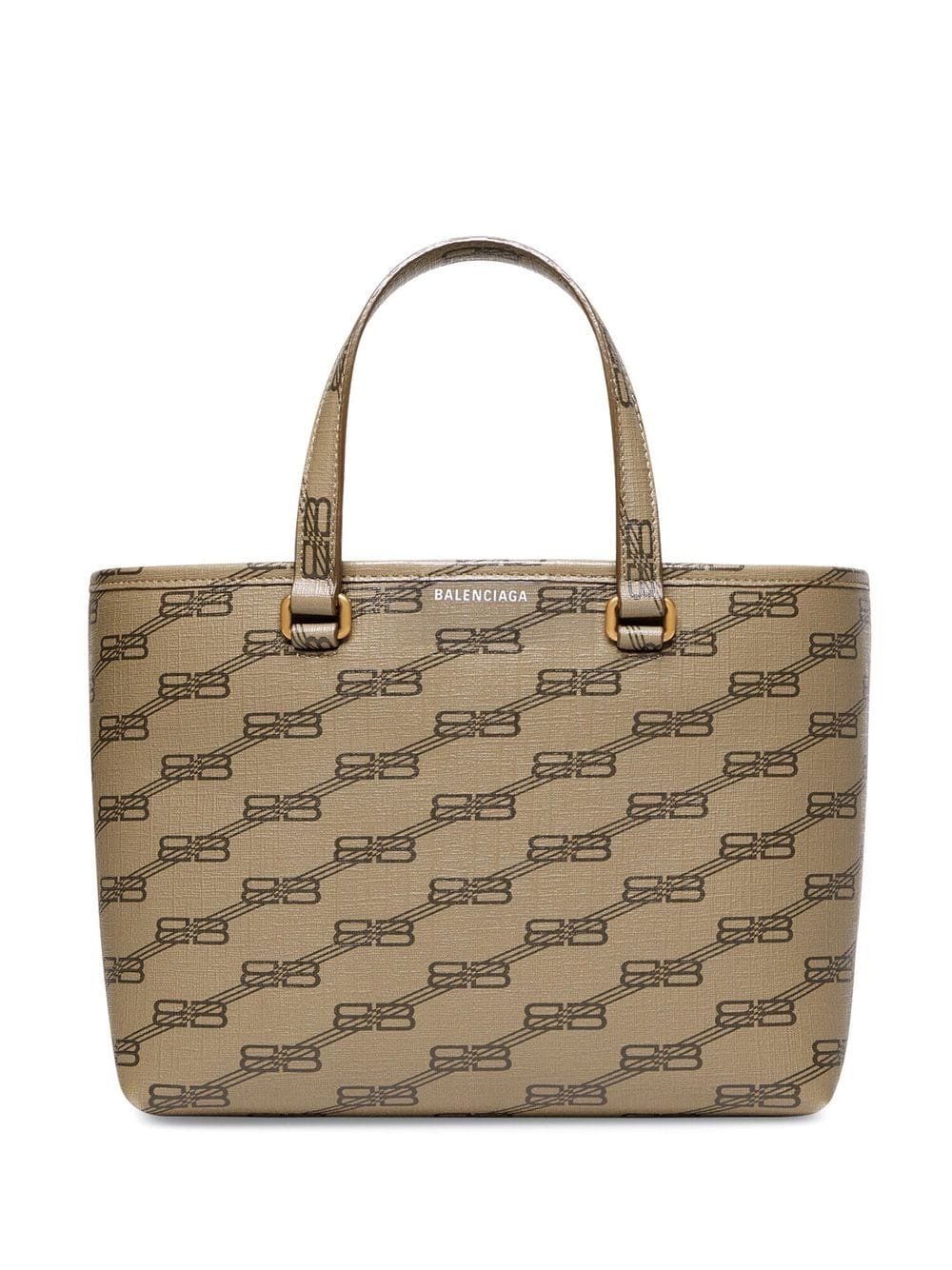 Ba*len*cia*ga small signature east-west shopper tote