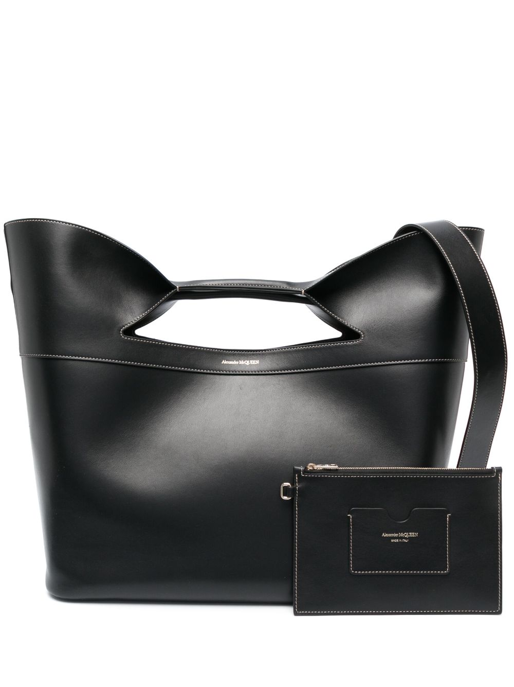 Alexander McQueen The Bow leather tote bag