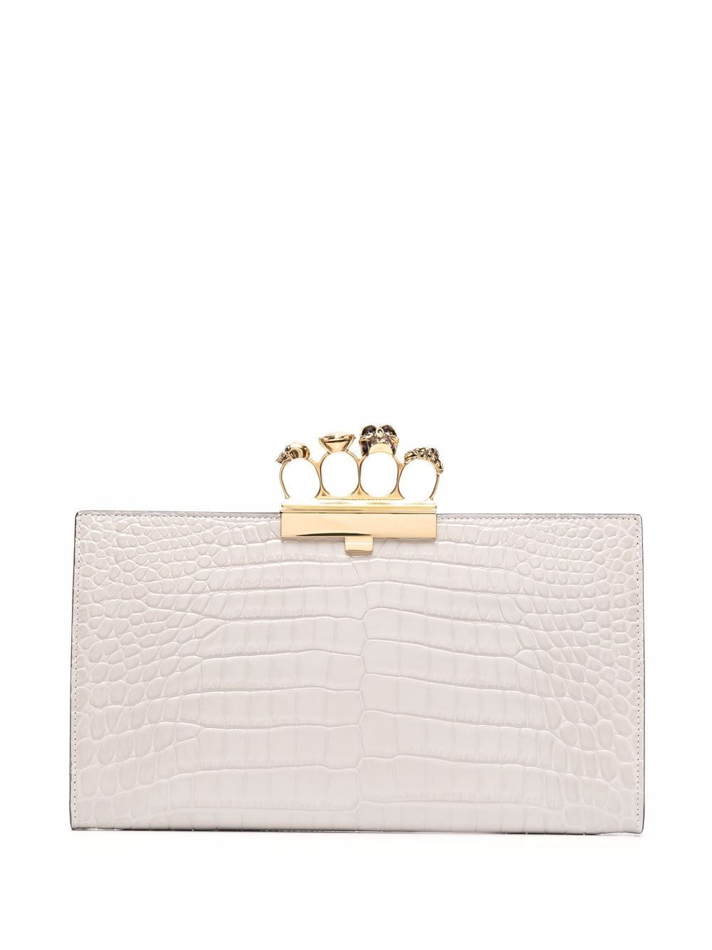Alexander McQueen Four-Ring clutch bag