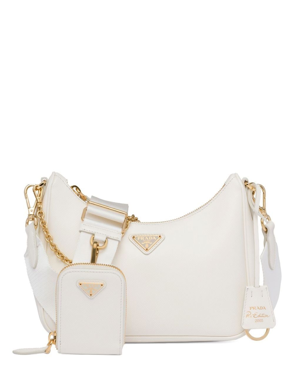 Pra*a re-edition 2005 leather shoulder bag