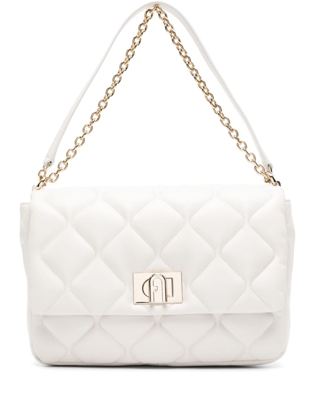 Furla 1927 quilted leather shoulder bag