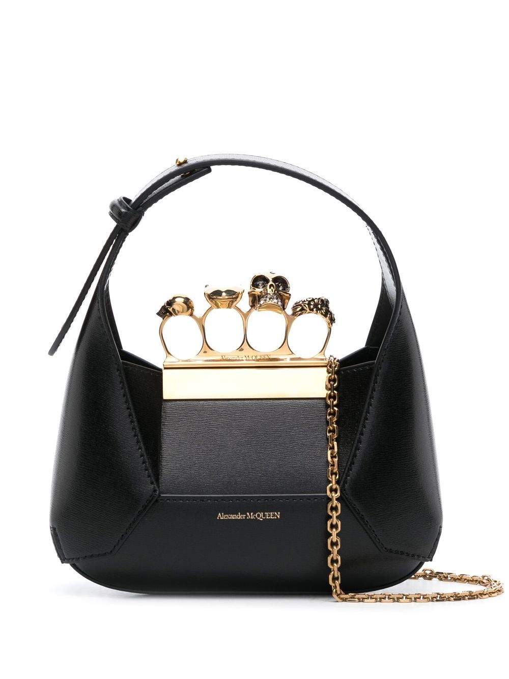 Alexander McQueen The Jewelled Hobo mini bag