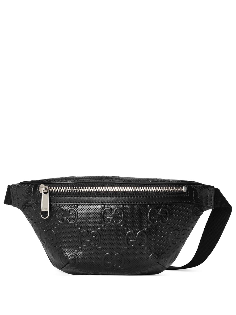 G*u*i gg-embossed belt bag
