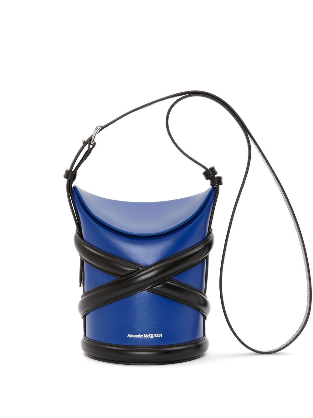 Alexander McQueen The Curve bucket bag