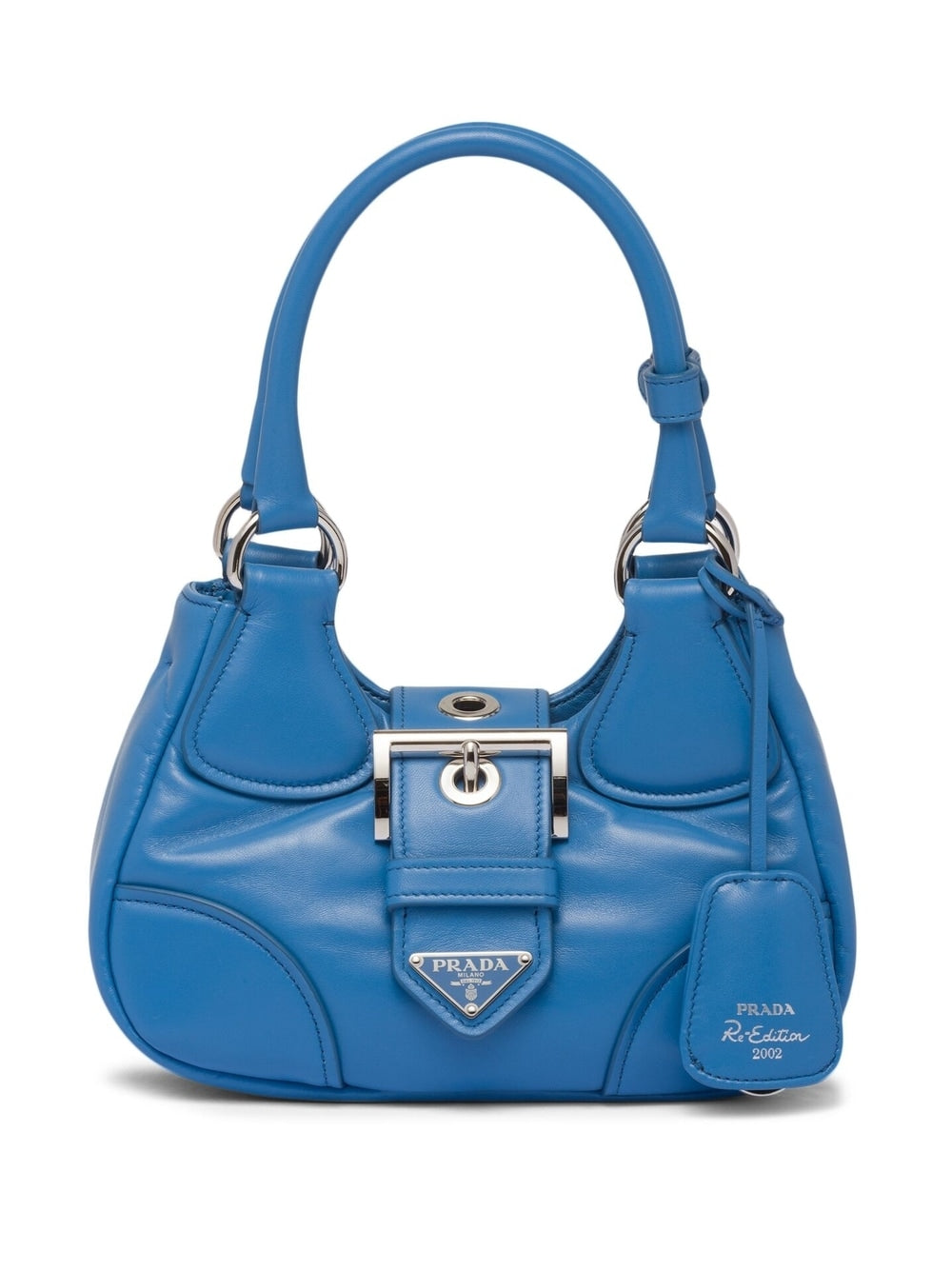 Pra*a moon padded nappa-leather mini bag