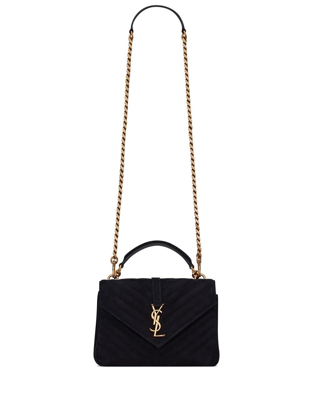 Saint Laurent College medium quilted chain bag
