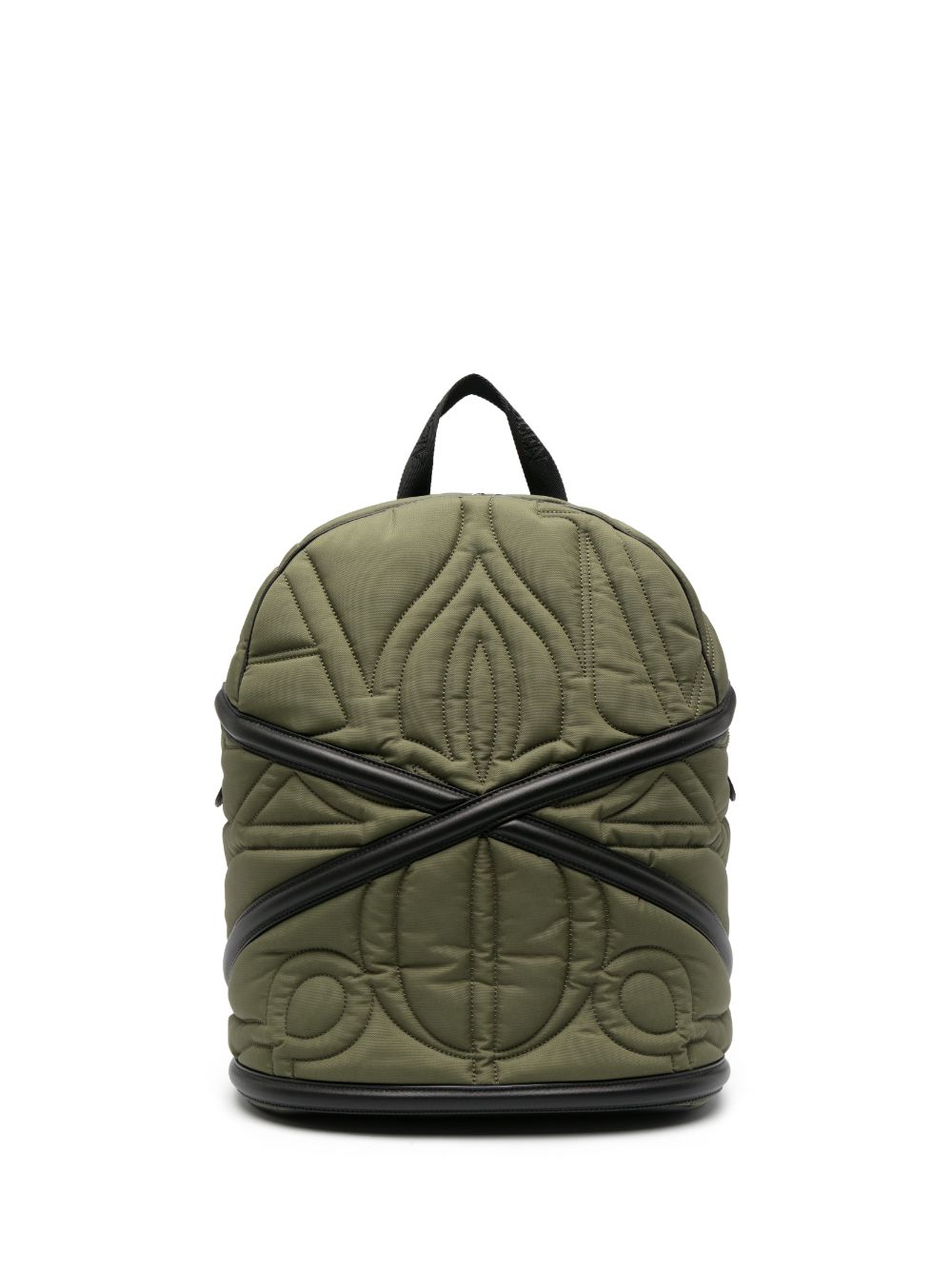 Alexander McQueen Pansies quilted backpack