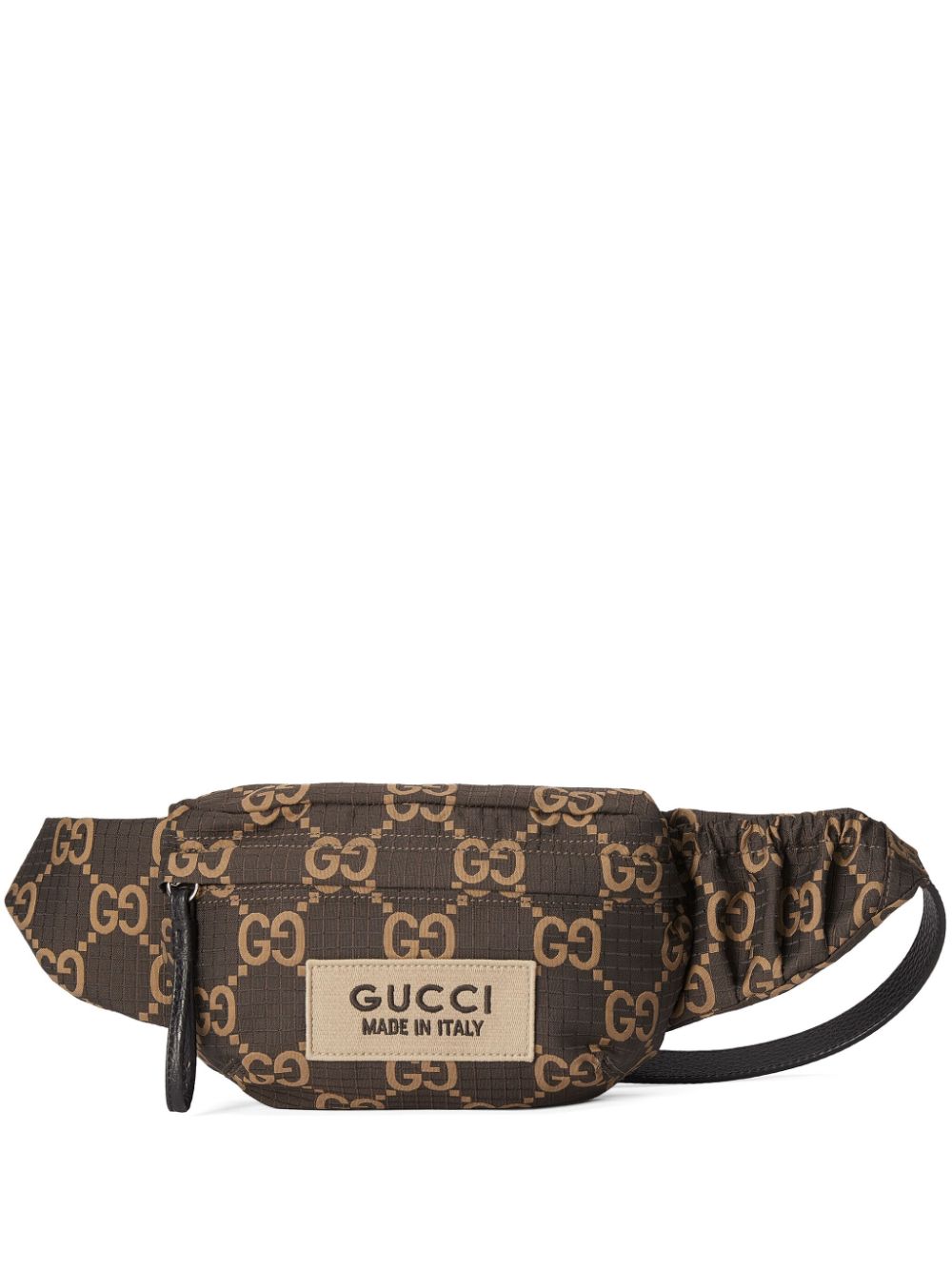 G*u*i large gg-jacquard belt bag