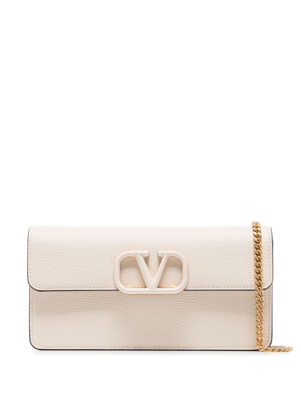 Valentino Garavani VLogo Signature leather chain wallet