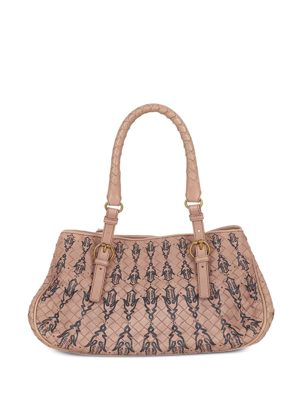 Bo*te*ga ve*ne*ta   intrecciato leather handbag