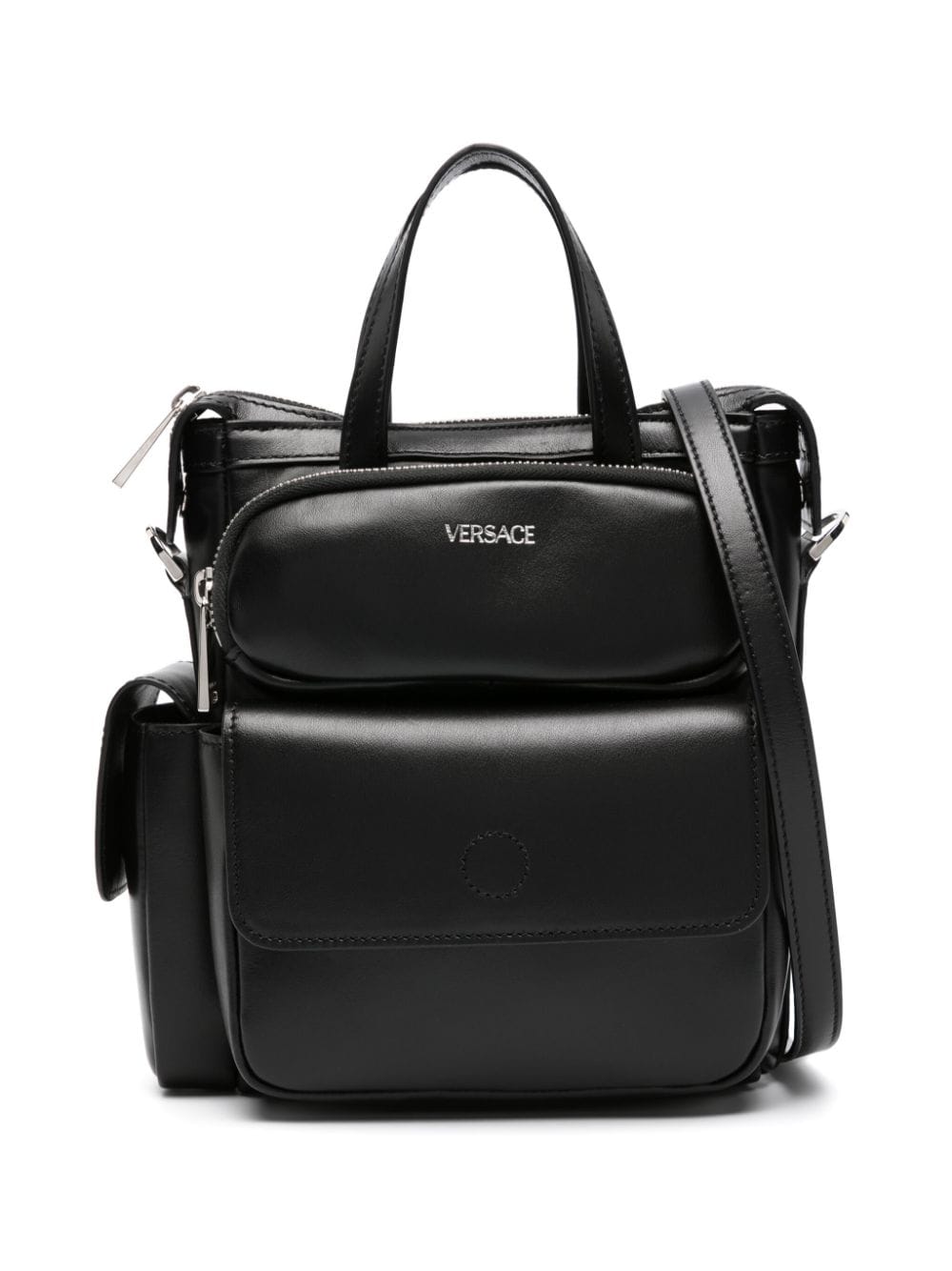 Versace Cargo leather tote bag