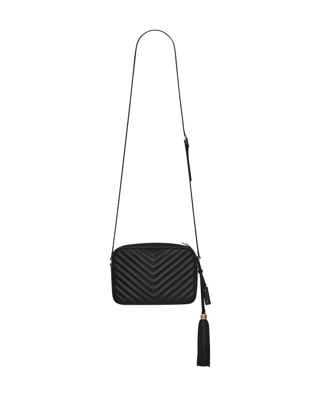 Saint Laurent Lou quilted messenger bag