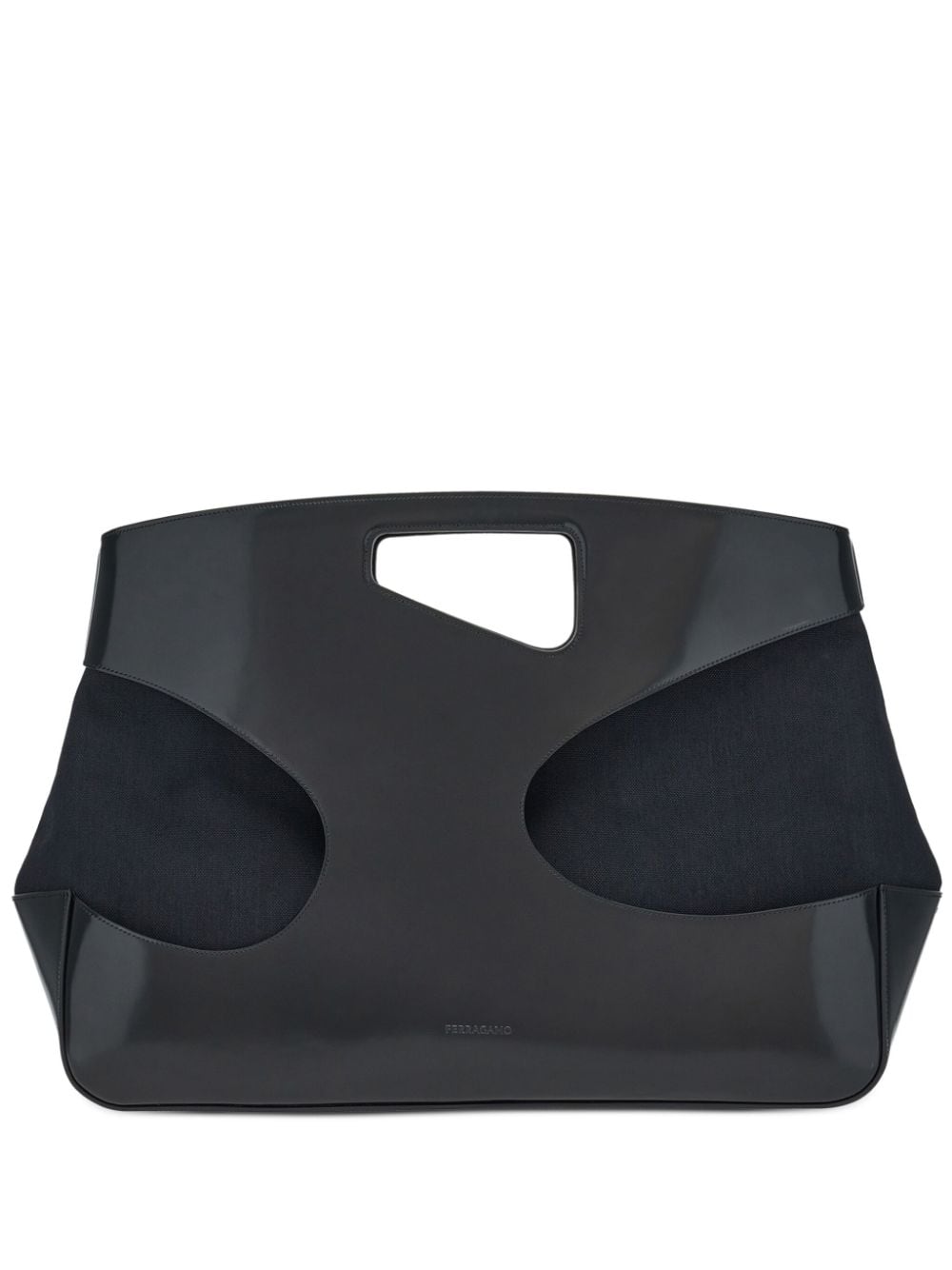 Ferragamo cut-out top handle bag