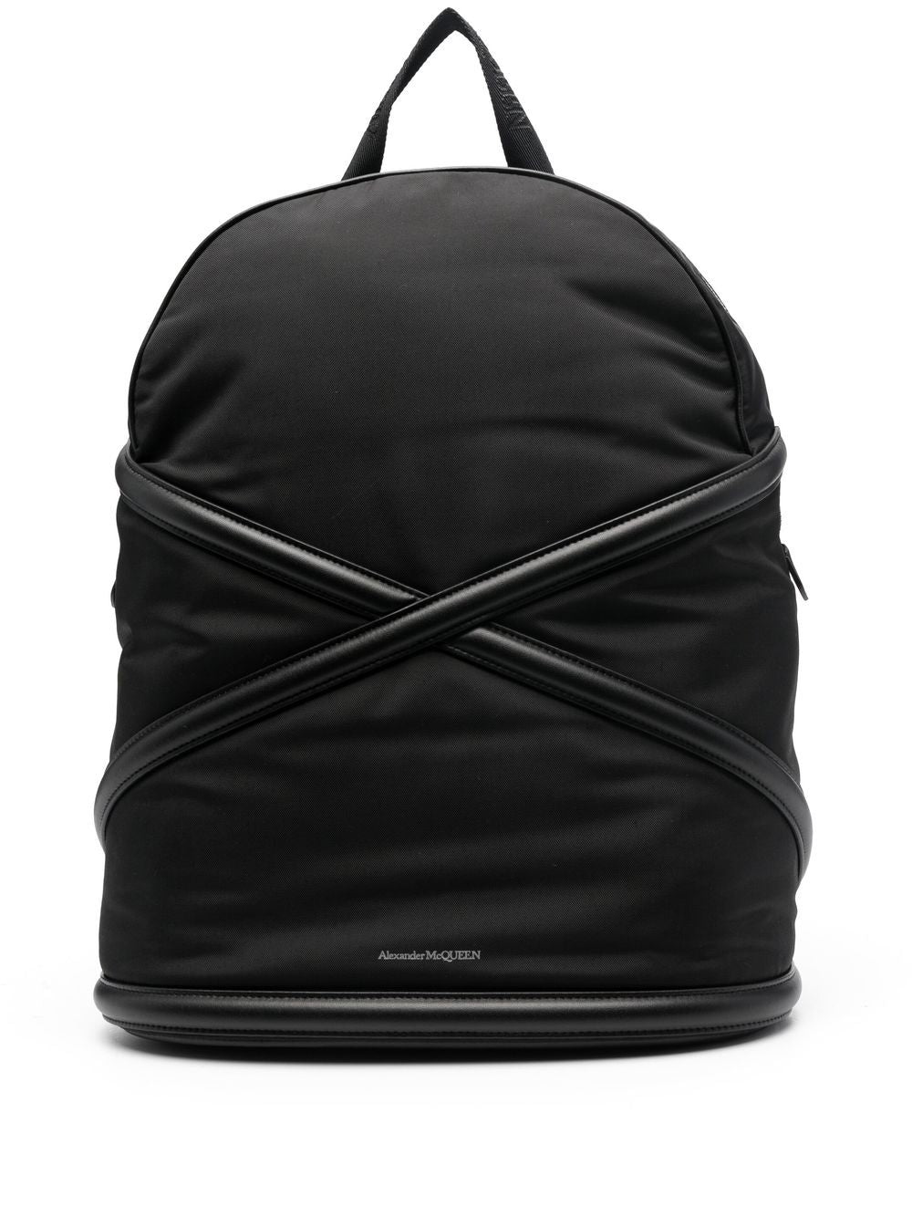 Alexander McQueen The Harness logo backpack