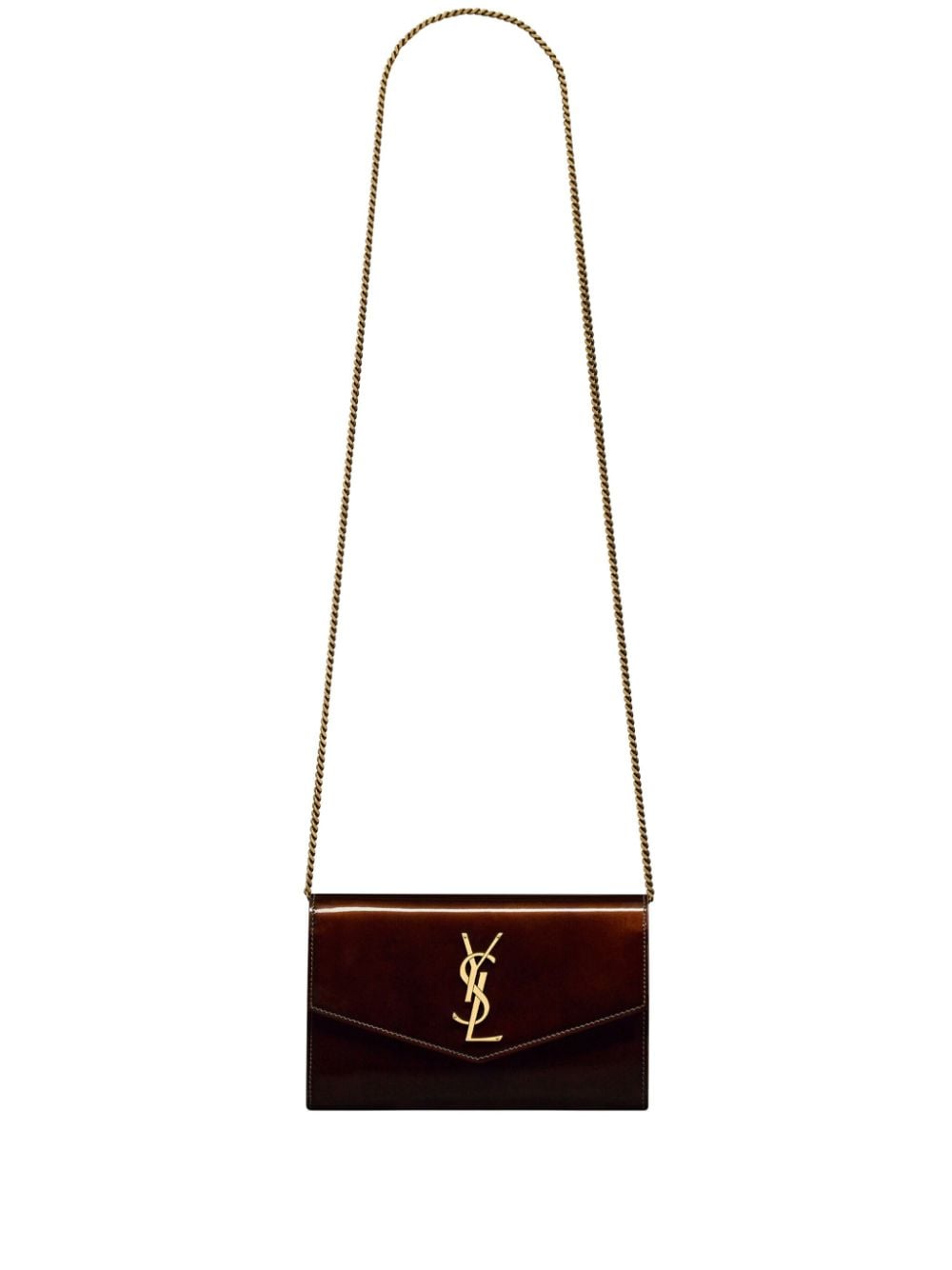 Saint Laurent Uptown envelope leather chain wallet