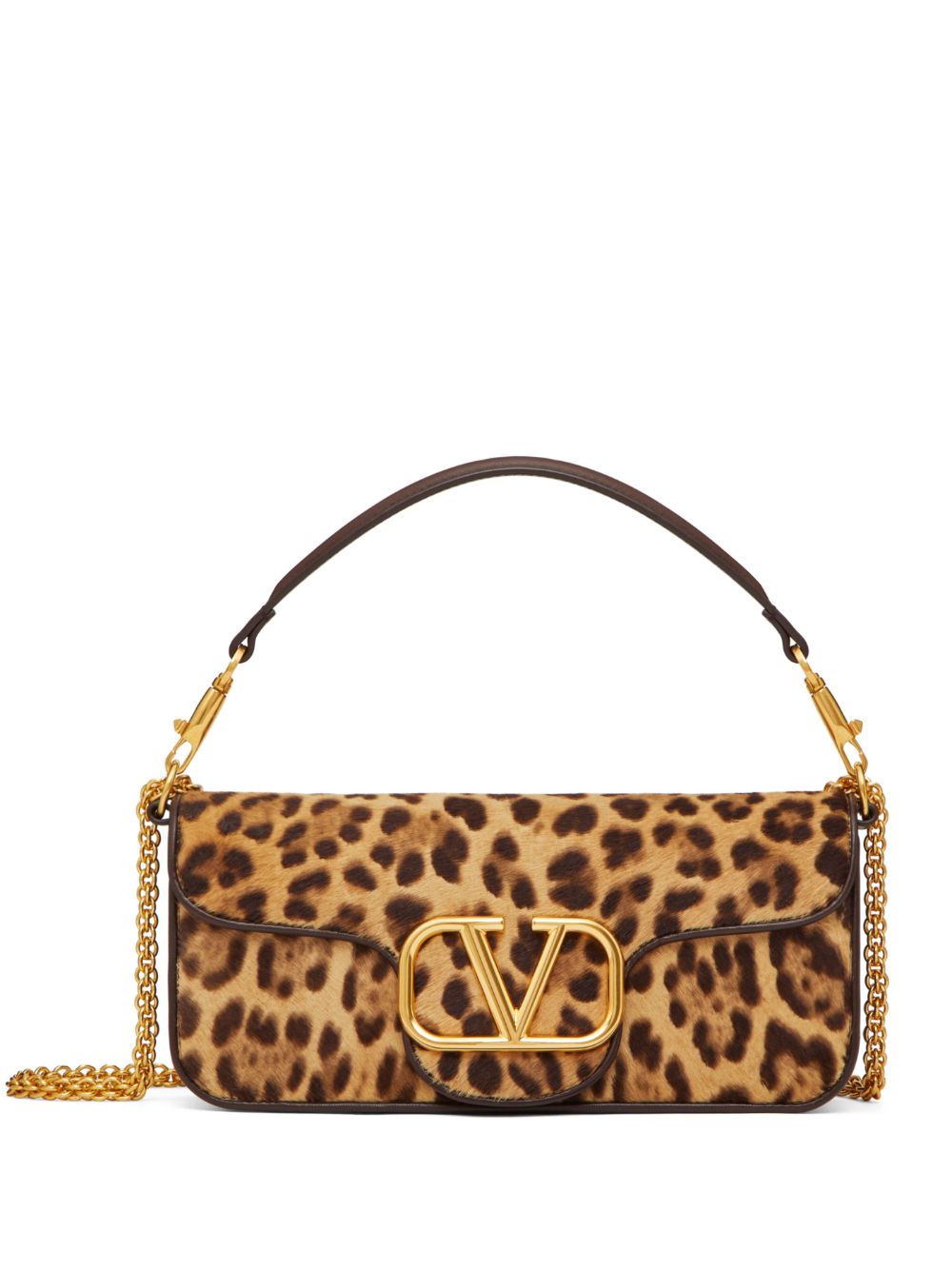 Valentino Garavani Locò calf-hair shoulder bag