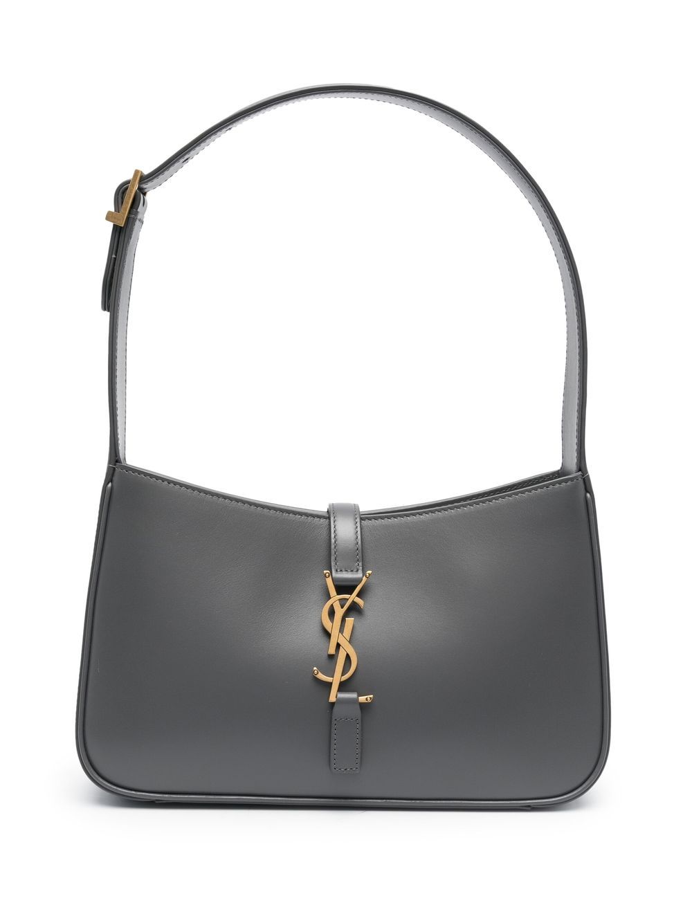 Saint Laurent Le 5 à 7 monogram-plaque tote bag