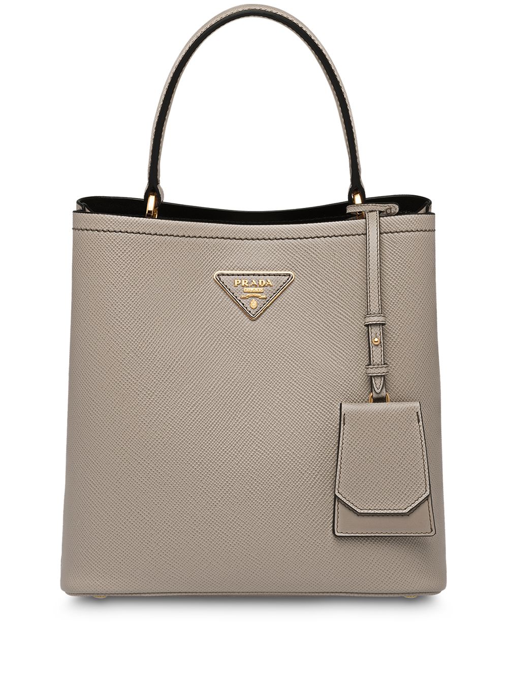 Pra*a medium double saffiano tote bag