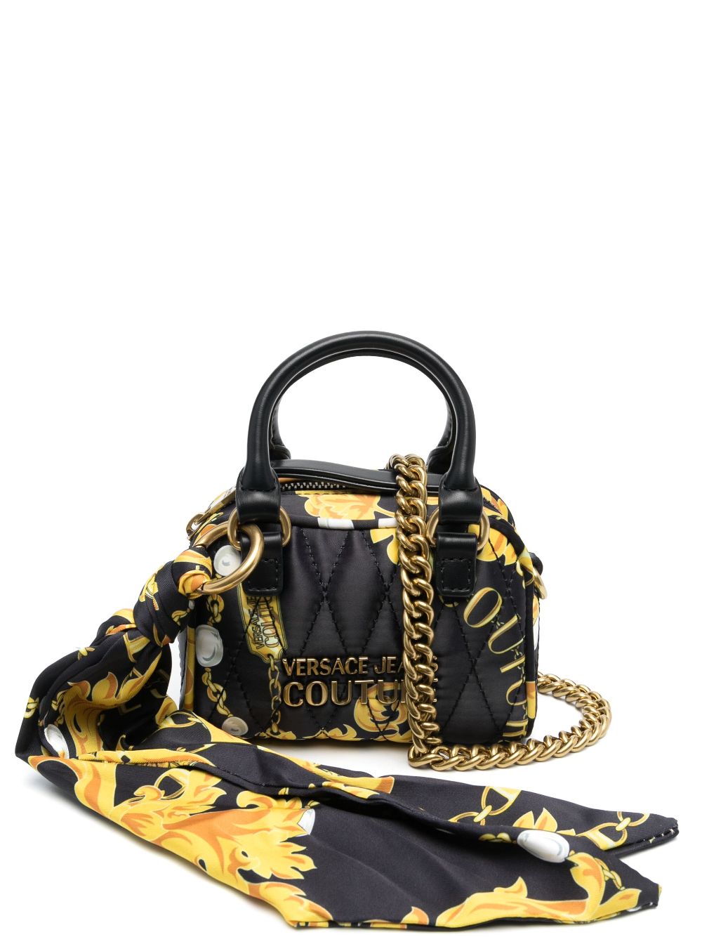 Versace Jeans Couture Couture Chain quilted mini bag
