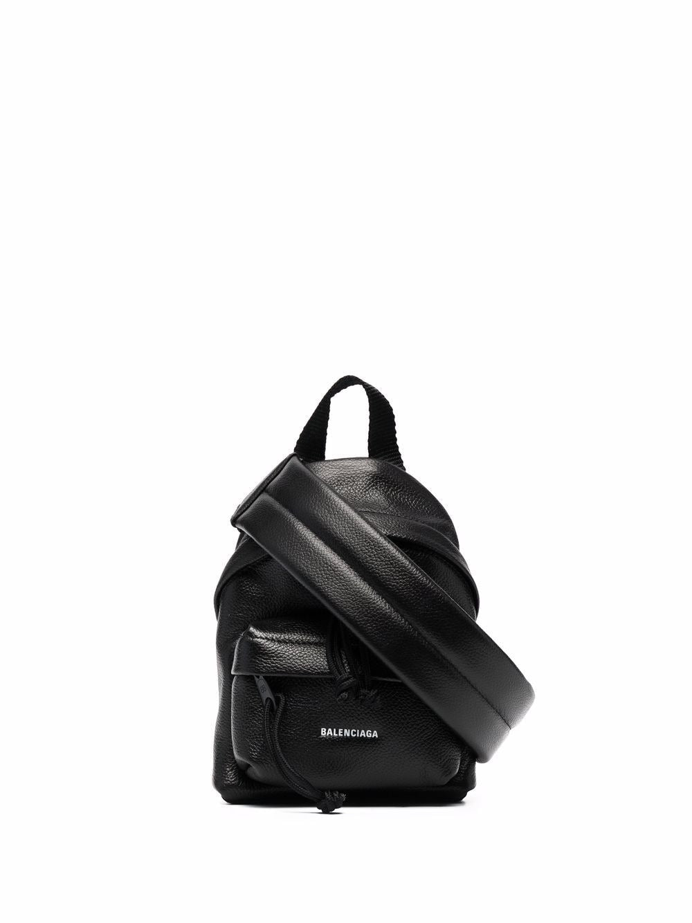 Ba*len*cia*ga logo-print mini backpack
