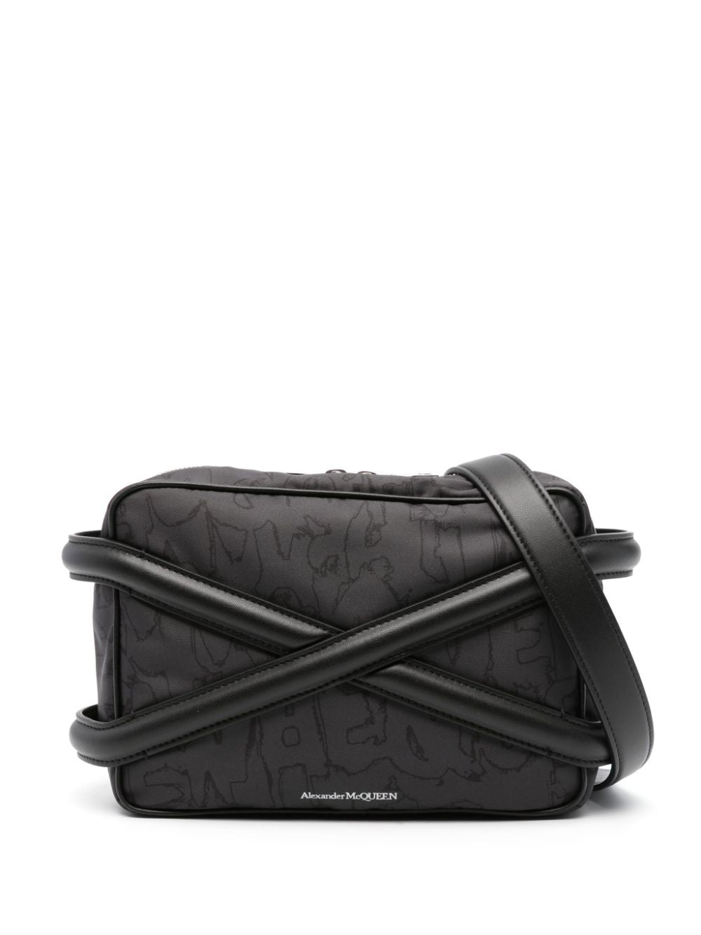 Alexander McQueen The Harness zipped camera bag