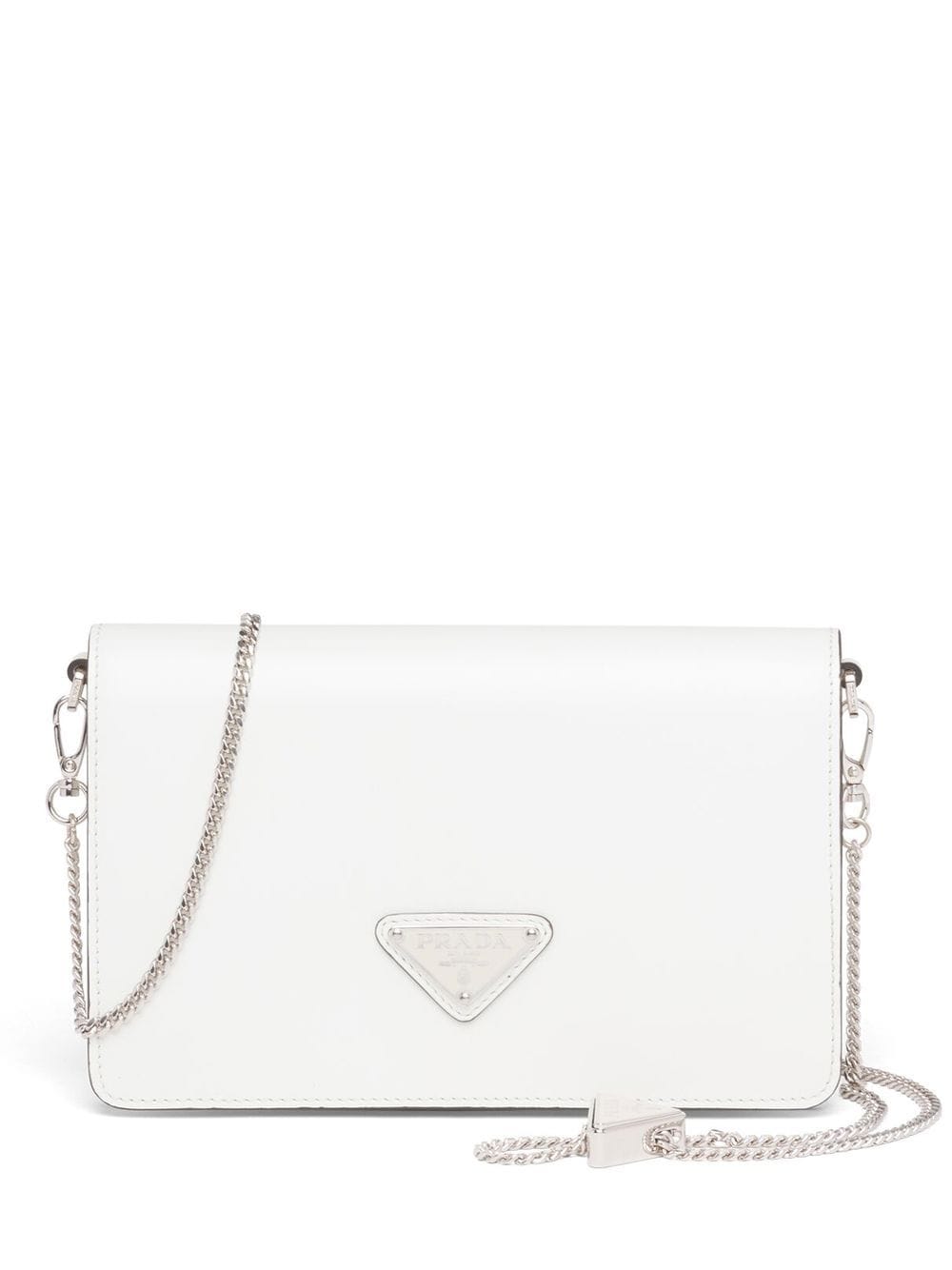 Pra*a triangle-logo small shoulder bag