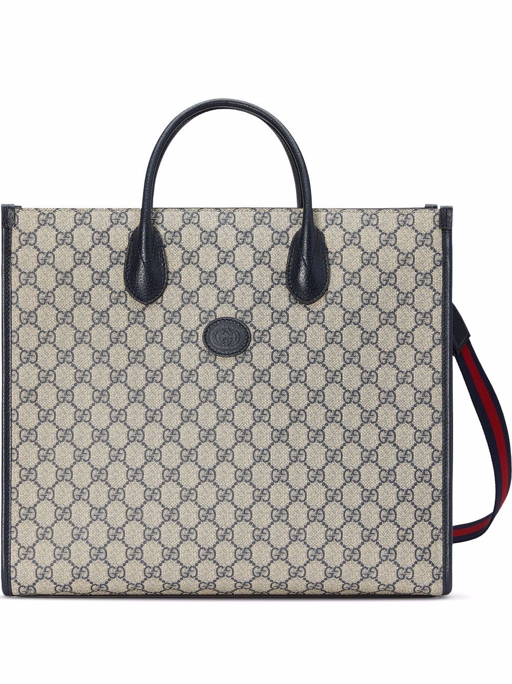 G*u*i medium interlocking g tote bag