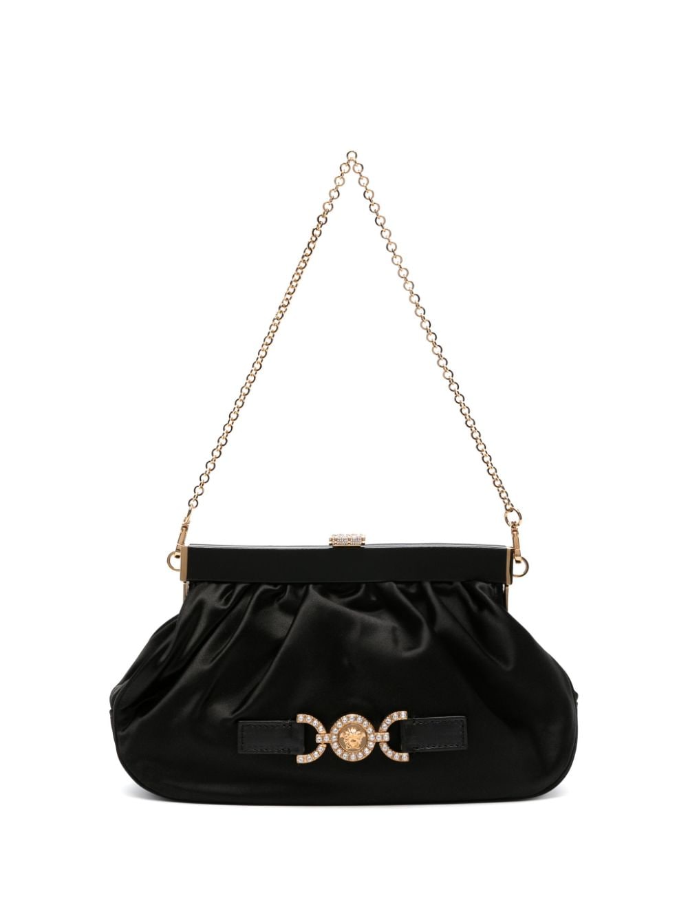 Versace Medusa-plaque clutch bag