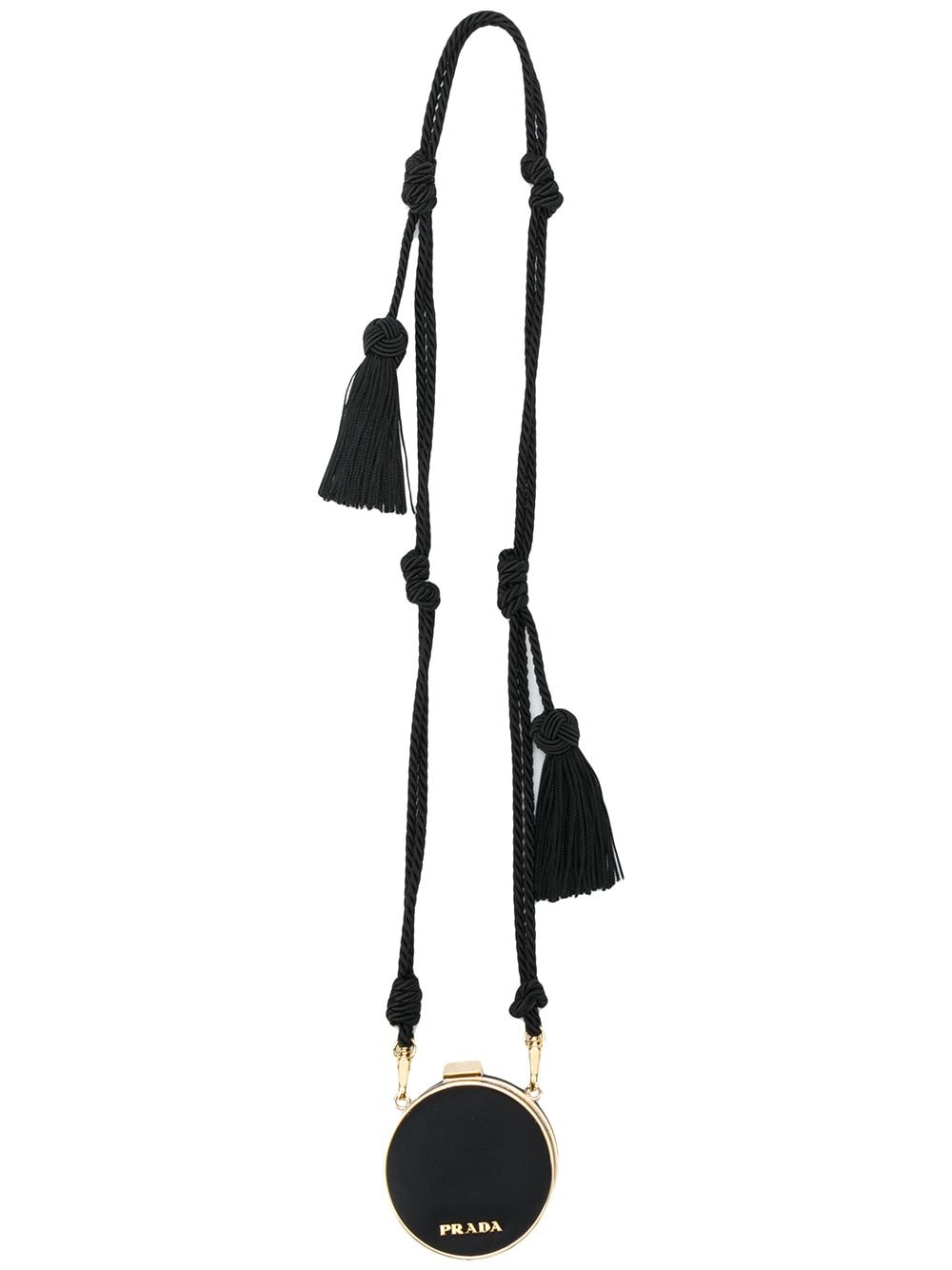 Pra*a tassel detail mini pouch