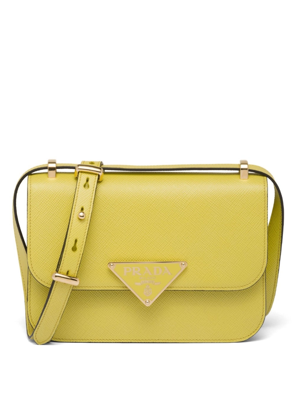 Pra*a Pra*a emblème saffiano shoulder bag