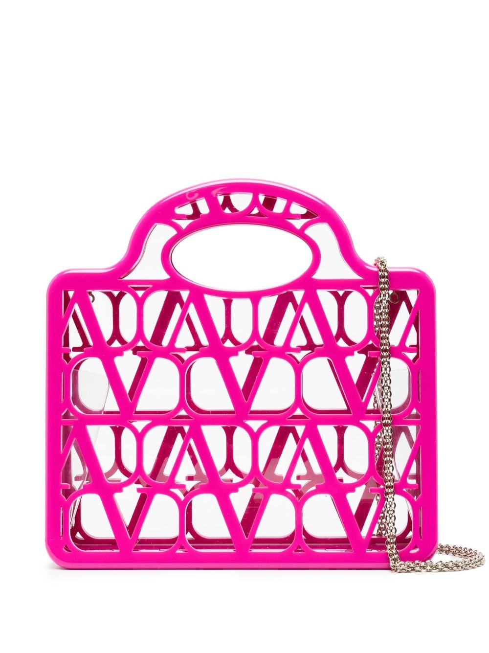 Valentino Garavani mini Le Troisième cut-out tote bag