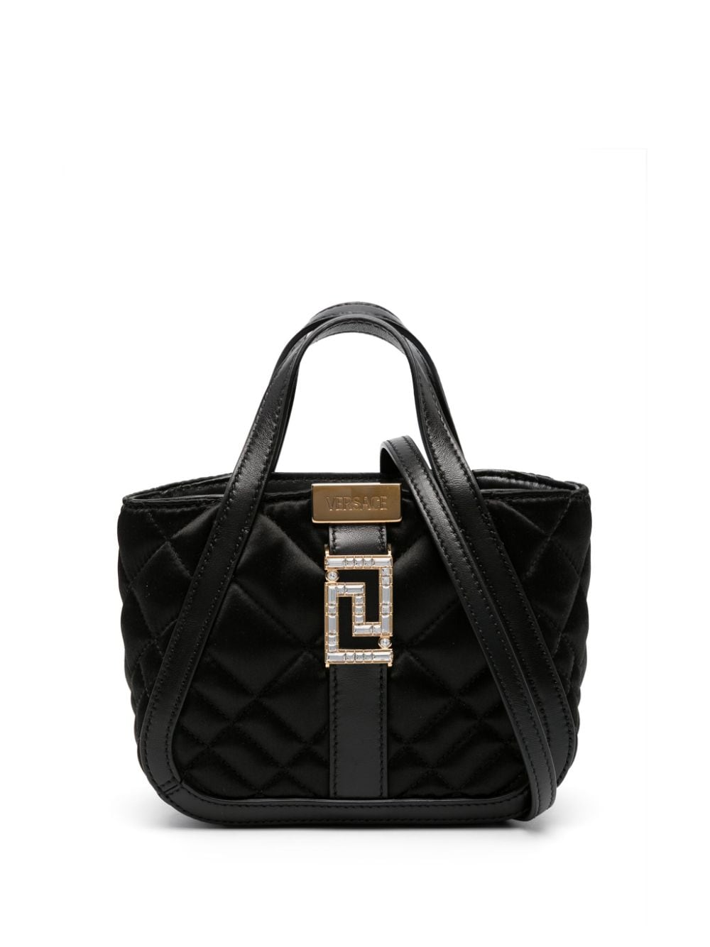 Versace Greca Goddess quilted tote bag