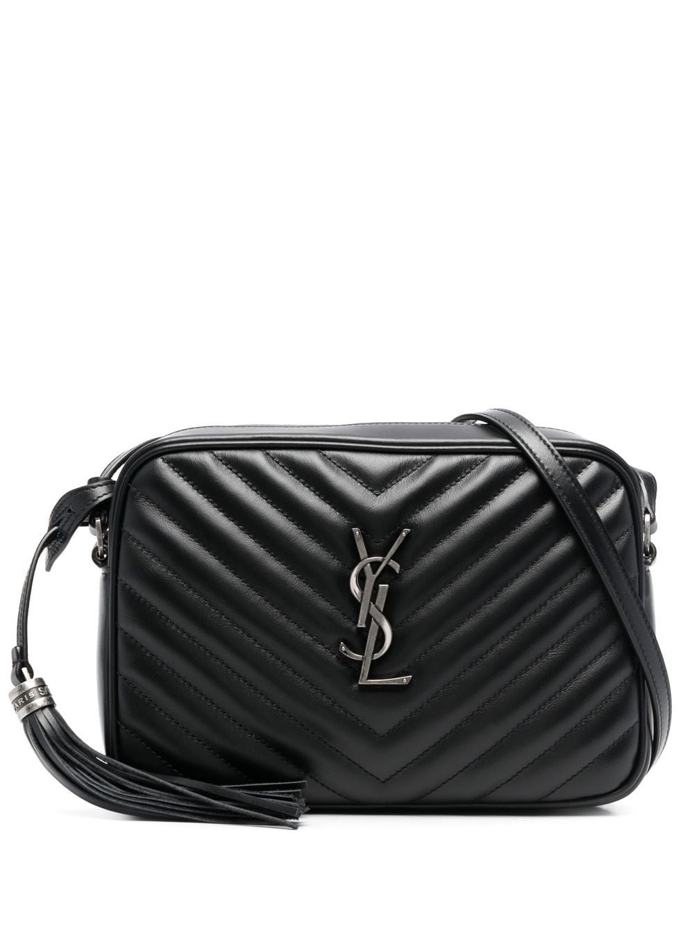 Saint Laurent logo-plaque crossbody bag