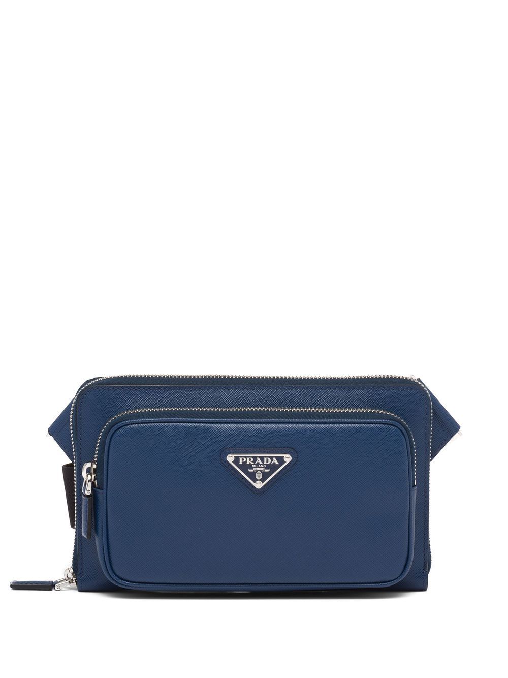 Pra*a logo plaque crossbody bag