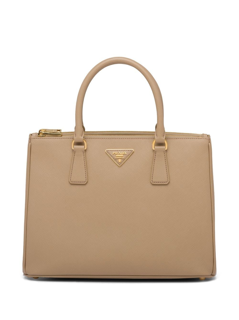 Pra*a large galleria leather tote bag
